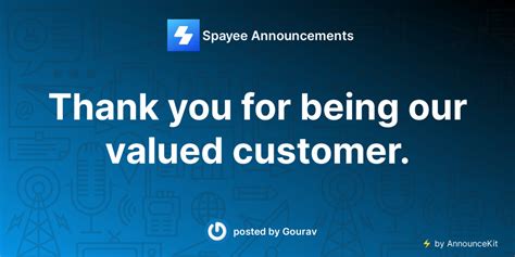 ANNOUNCEMENT!!! To our valued .